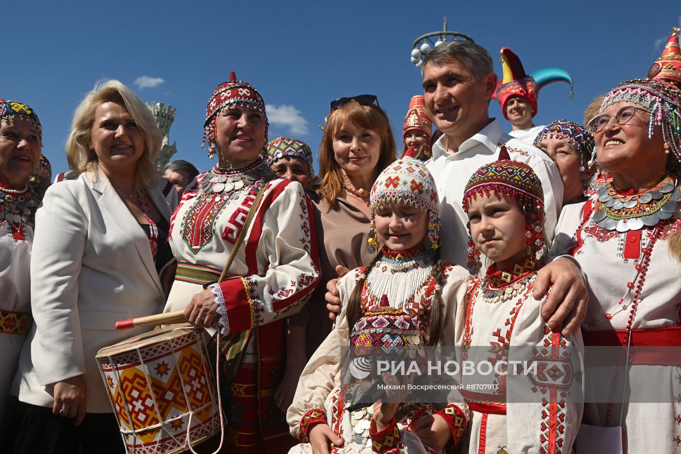 Выставка "Россия". Торжественное открытие праздника "Акатуй"