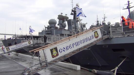 Учения Тихоокеанского флота на Дальнем Востоке