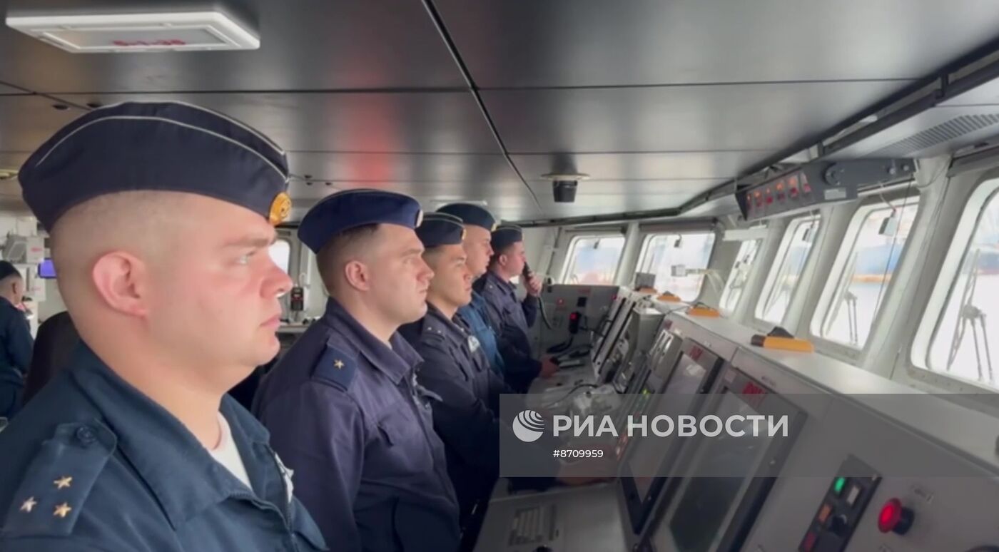 Учения Тихоокеанского флота на Дальнем Востоке