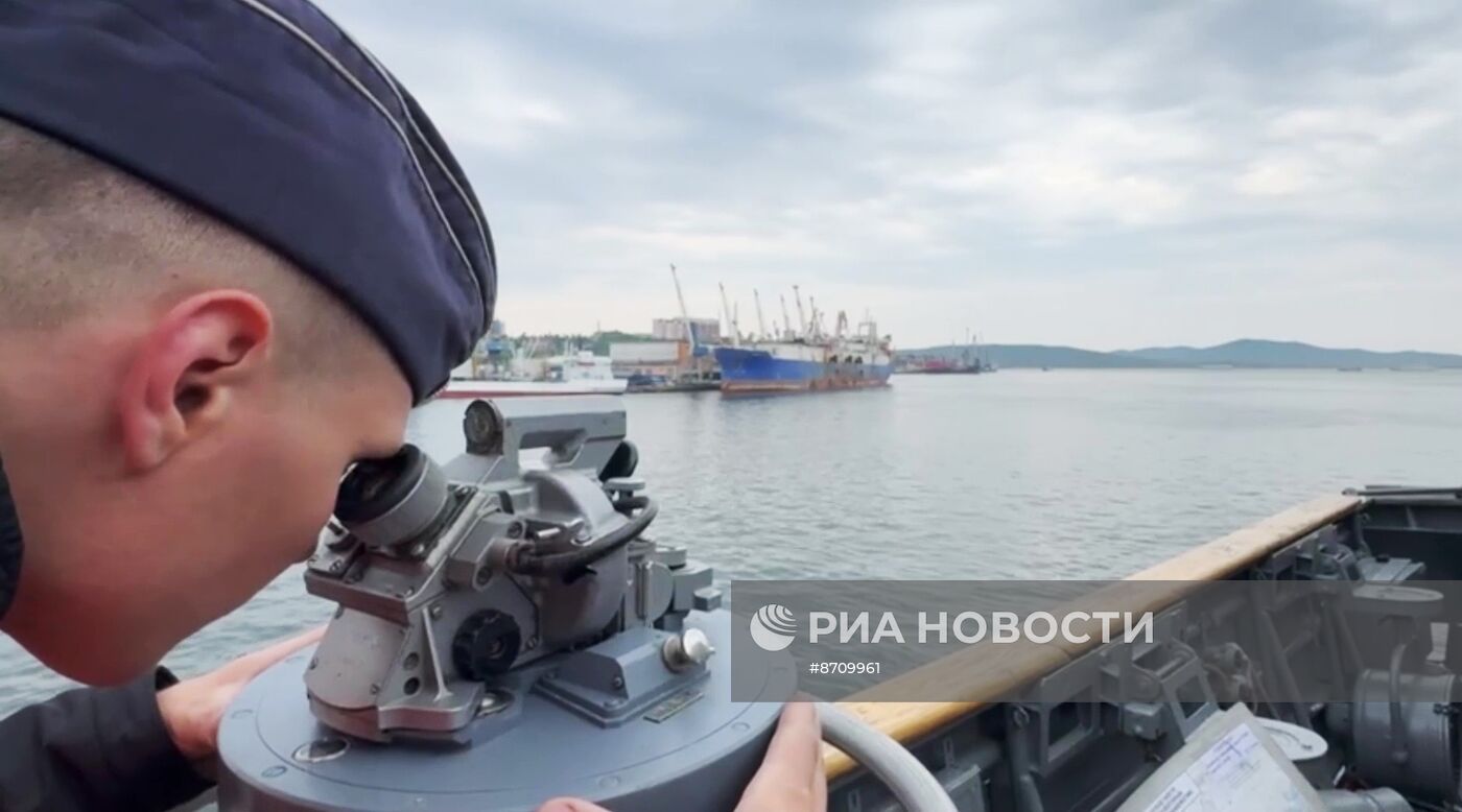 Учения Тихоокеанского флота на Дальнем Востоке