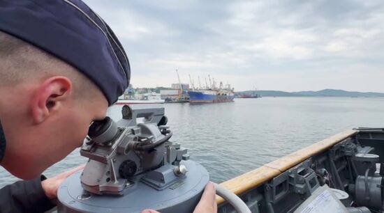 Учения Тихоокеанского флота на Дальнем Востоке