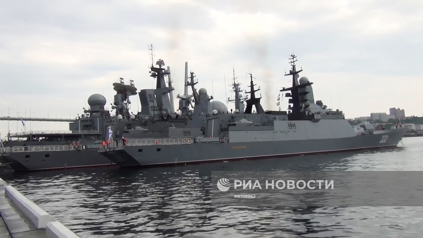 Учения Тихоокеанского флота на Дальнем Востоке