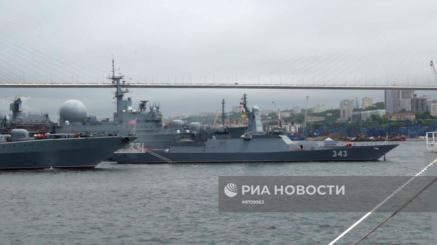 Учения Тихоокеанского флота на Дальнем Востоке