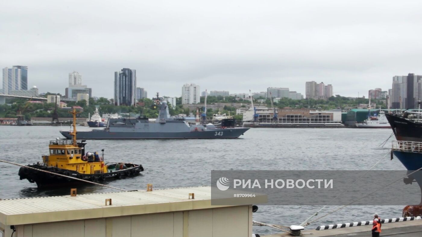 Учения Тихоокеанского флота на Дальнем Востоке