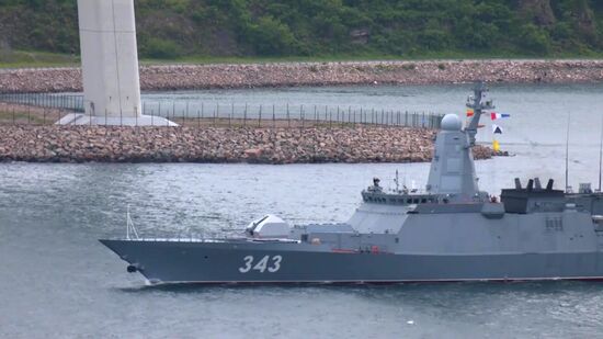 Учения Тихоокеанского флота на Дальнем Востоке