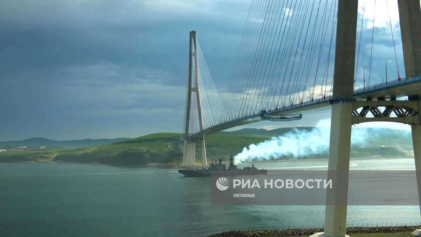 Учения Тихоокеанского флота на Дальнем Востоке