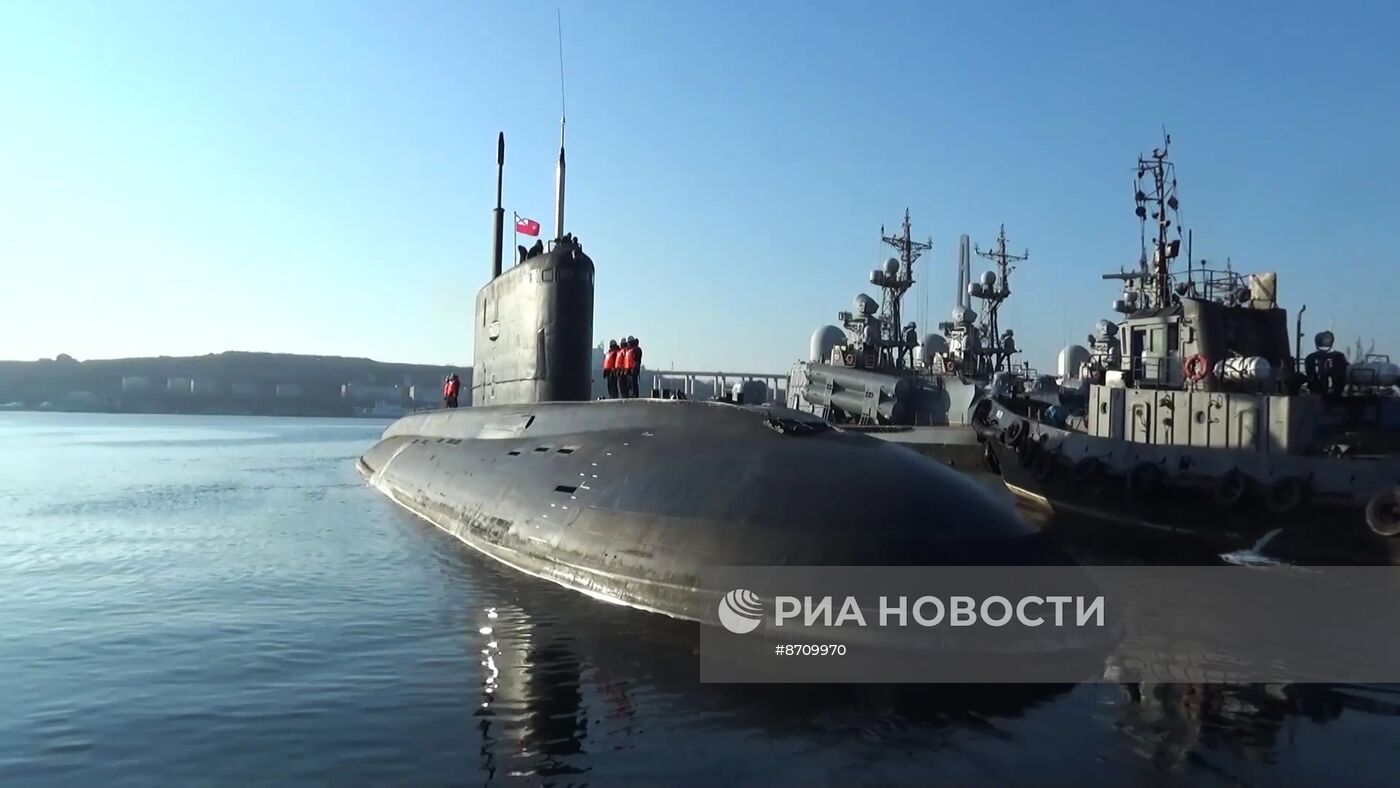 Учения Тихоокеанского флота на Дальнем Востоке