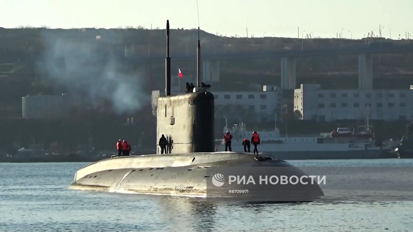 Учения Тихоокеанского флота на Дальнем Востоке