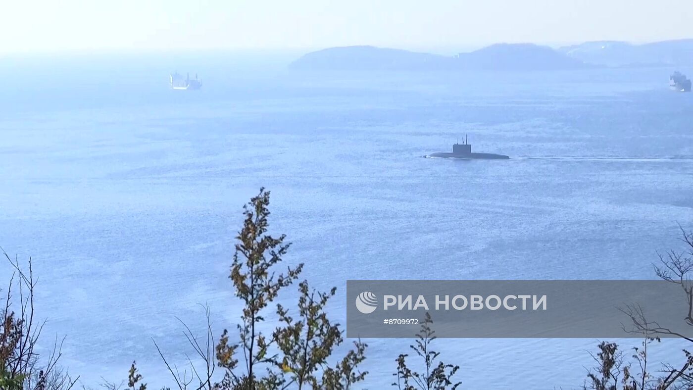 Учения Тихоокеанского флота на Дальнем Востоке