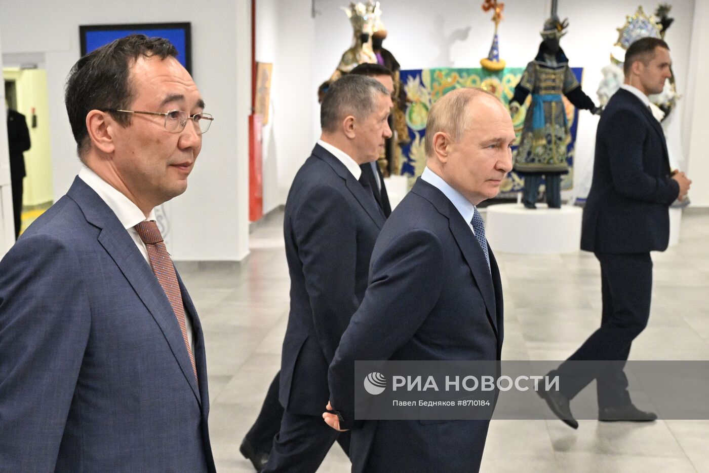 Рабочая поездка президента Владимира Путина в Якутск