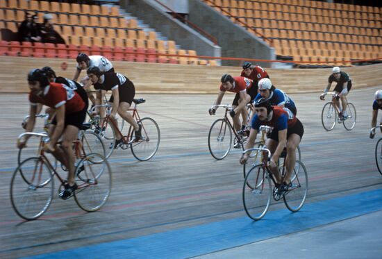 Велотрек в Крылатском в Москве
