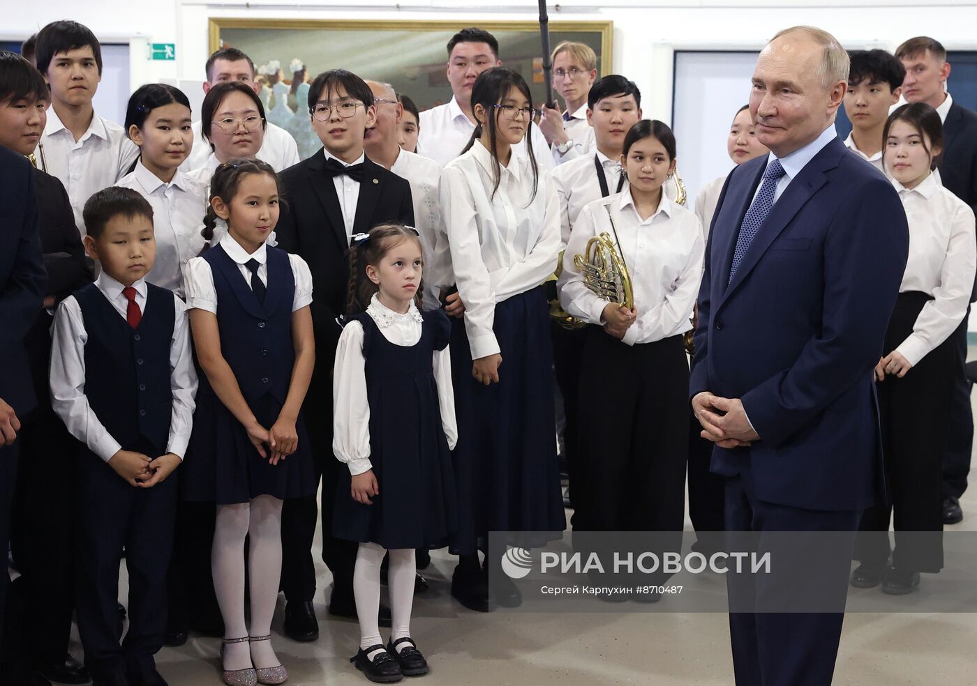 Рабочая поездка президента Владимира Путина в Якутск