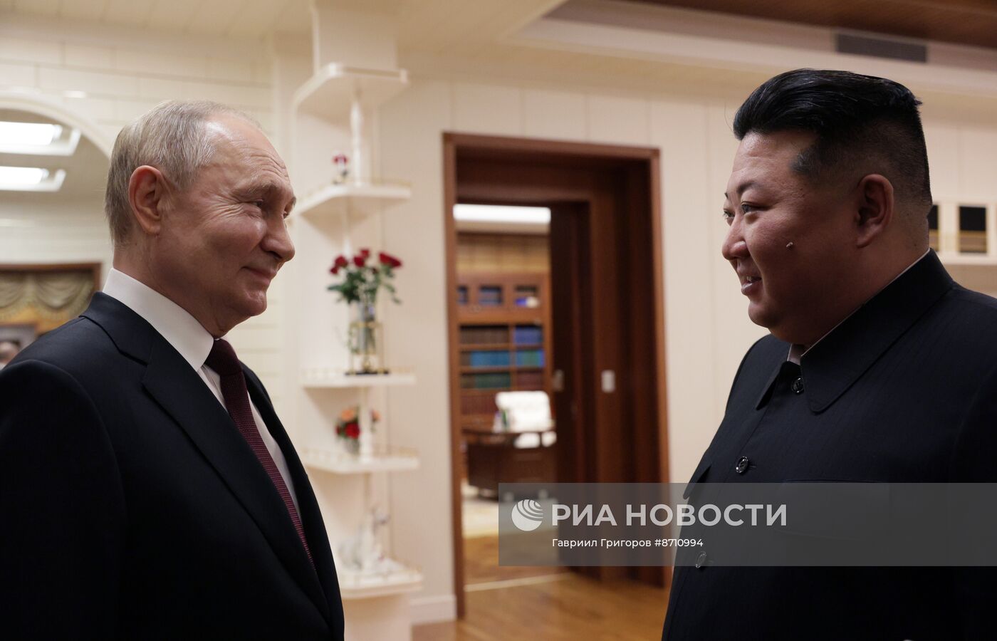Дружественный государственный визит президента Владимира Путина в КНДР