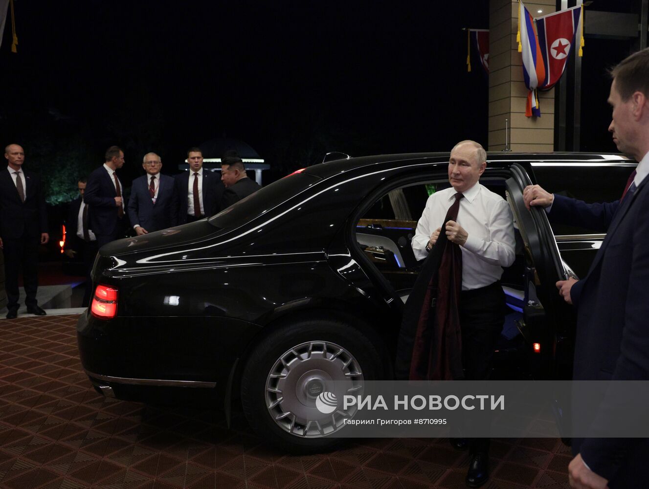 Дружественный государственный визит президента Владимира Путина в КНДР