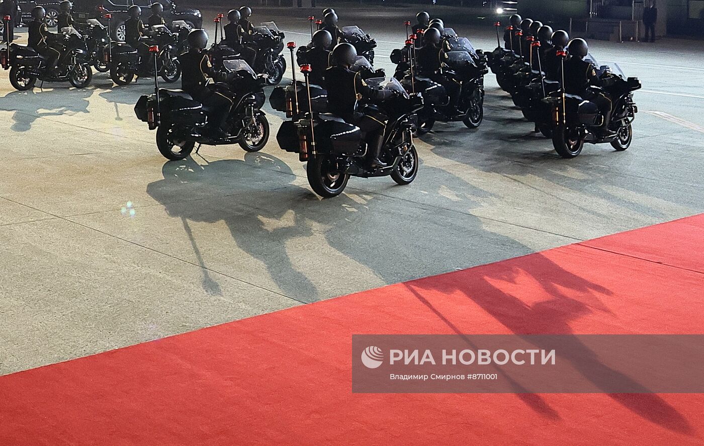 Дружественный государственный визит президента Владимира Путина в КНДР