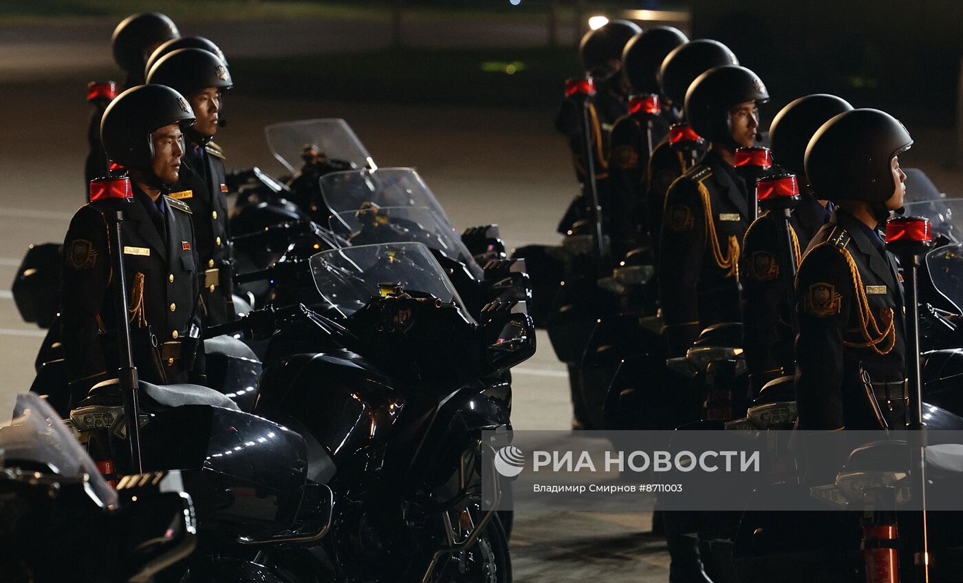 Дружественный государственный визит президента Владимира Путина в КНДР
