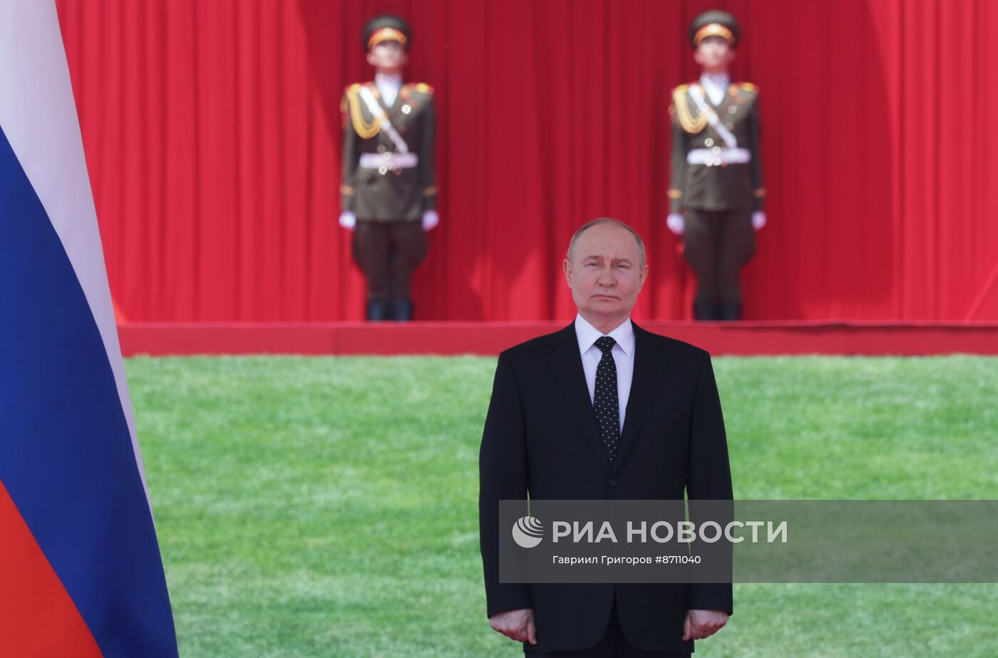 Дружественный государственный визит президента Владимира Путина в КНДР
