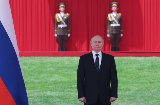 Дружественный государственный визит президента Владимира Путина в КНДР