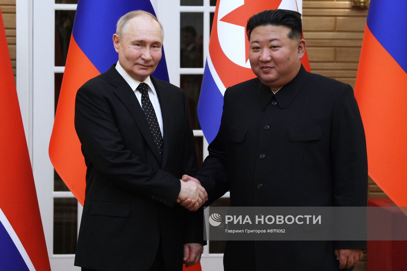 Дружественный государственный визит президента Владимира Путина в КНДР