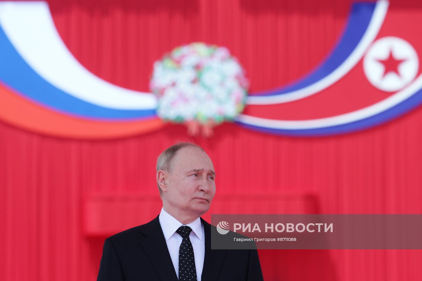 Дружественный государственный визит президента Владимира Путина в КНДР