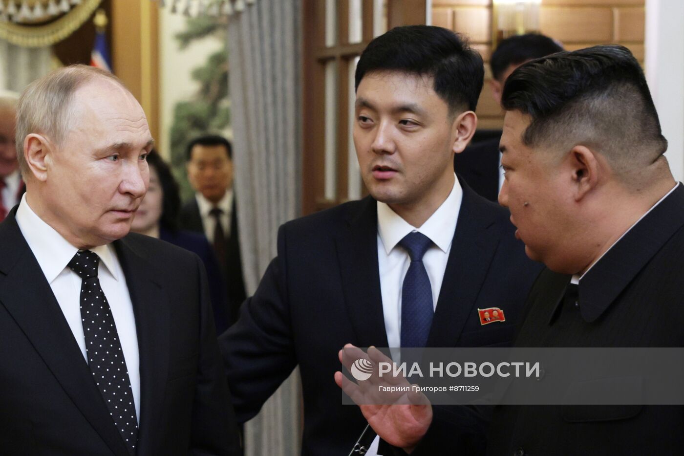 Дружественный государственный визит президента Владимира Путина в КНДР