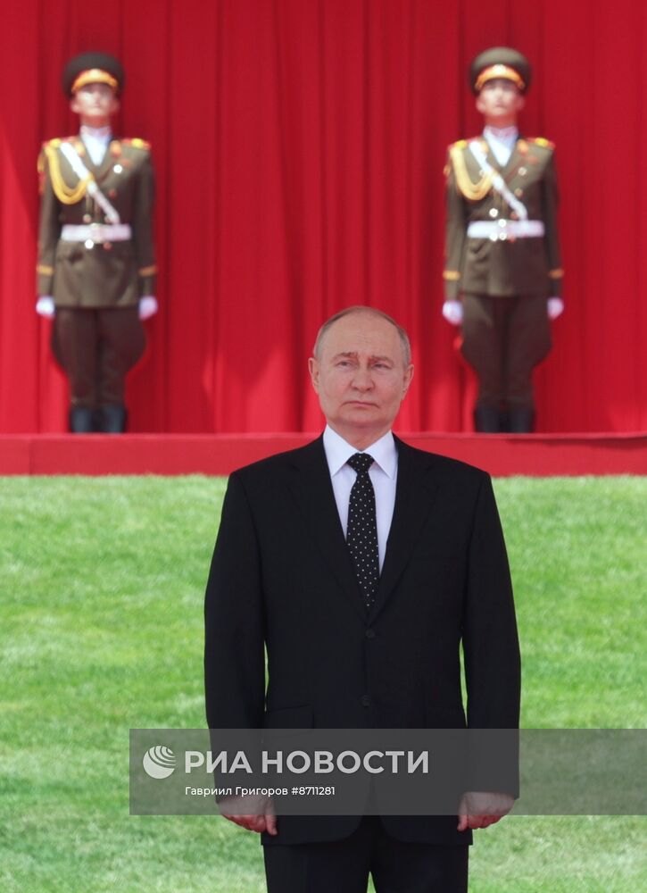 Дружественный государственный визит президента Владимира Путина в КНДР