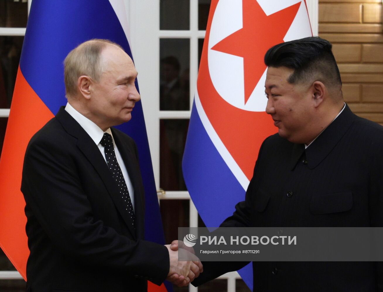 Дружественный государственный визит президента Владимира Путина в КНДР