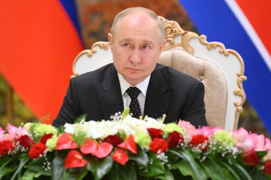 Дружественный государственный визит президента Владимира Путина в КНДР