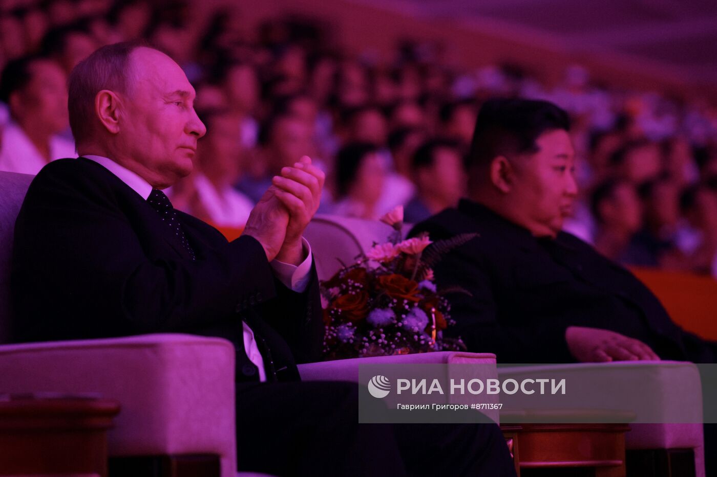 Дружественный государственный визит президента Владимира Путина в КНДР