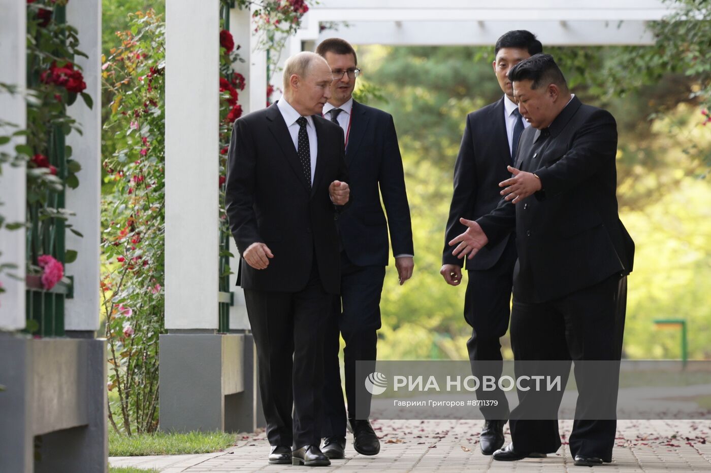 Дружественный государственный визит президента Владимира Путина в КНДР