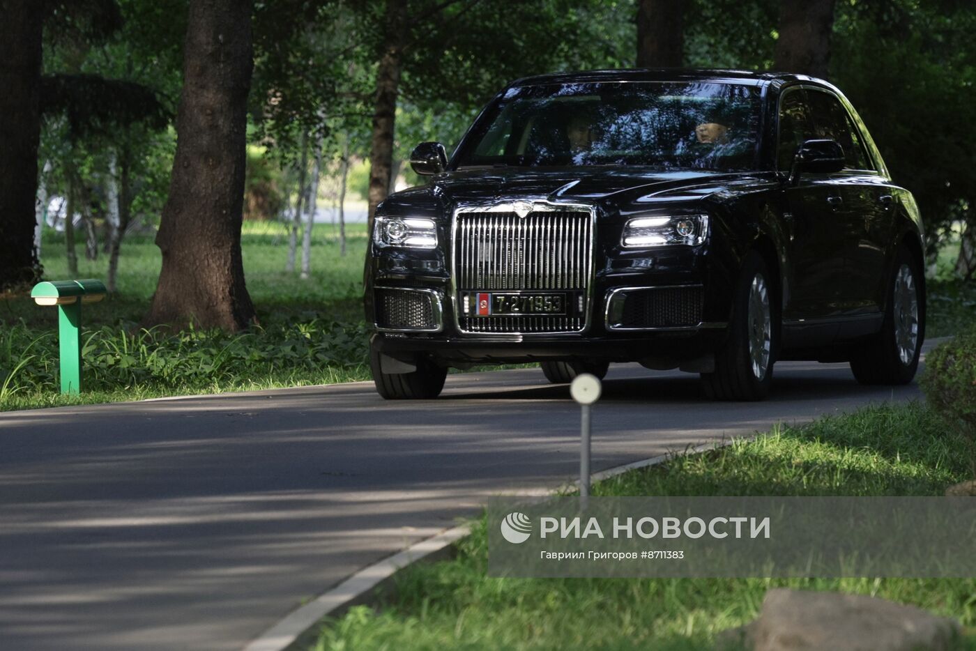 Дружественный государственный визит президента Владимира Путина в КНДР