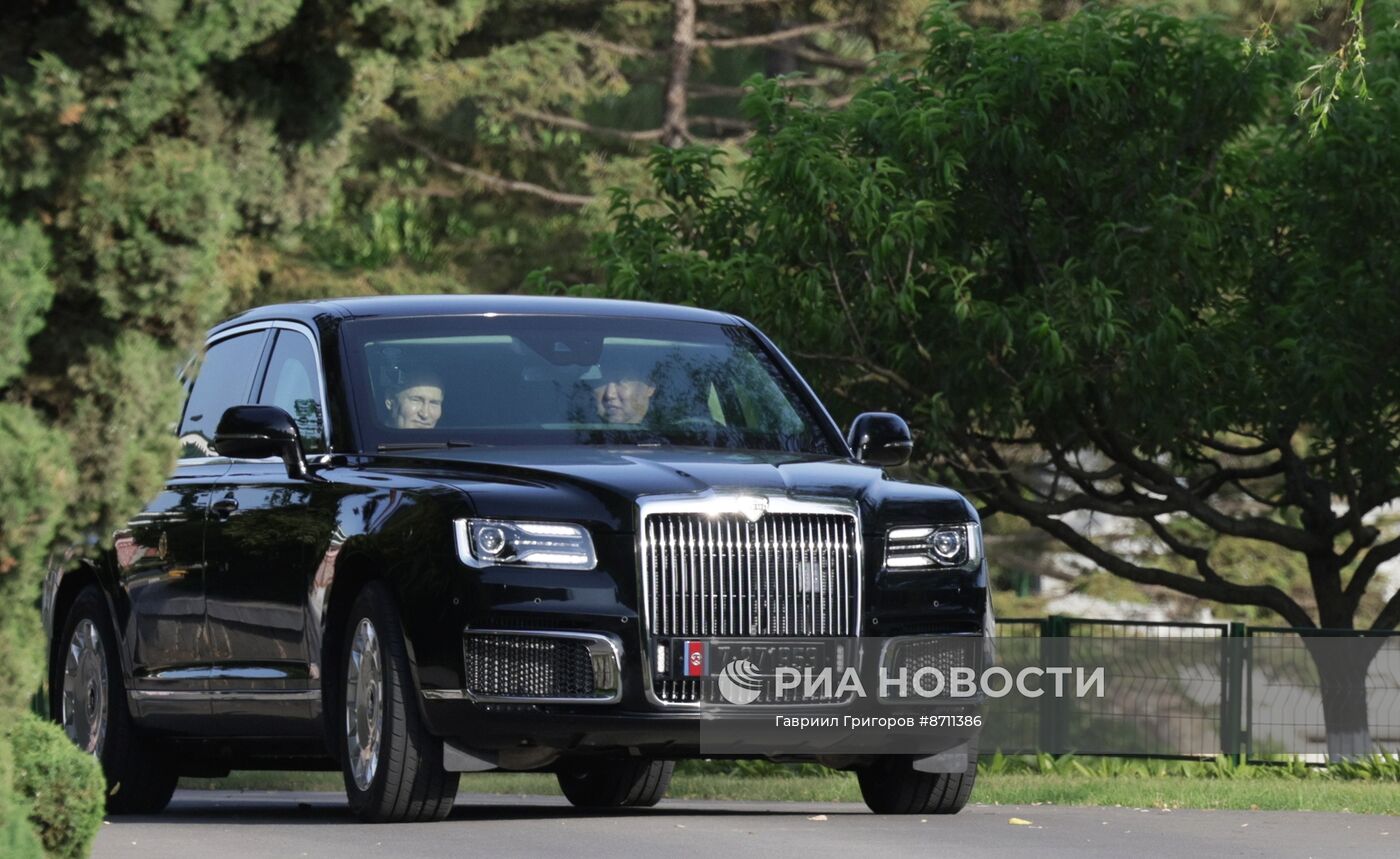 Дружественный государственный визит президента Владимира Путина в КНДР