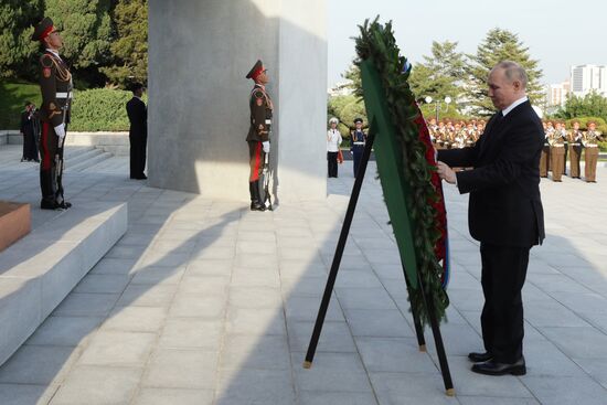 Дружественный государственный визит президента Владимира Путина в КНДР