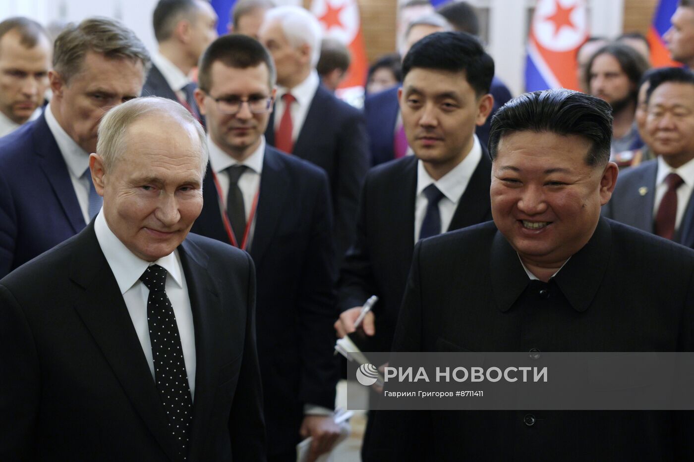 Дружественный государственный визит президента Владимира Путина в КНДР