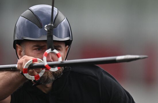 Игры БРИКС. Конный спорт. Тентпеггинг