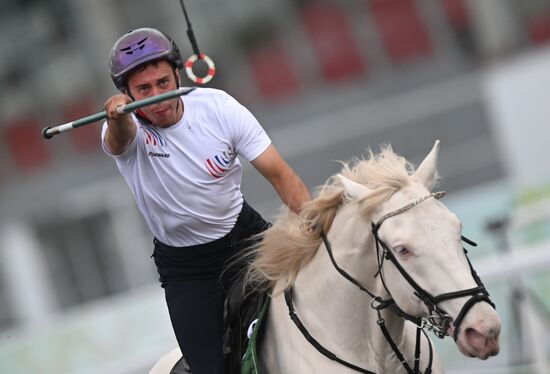 Игры БРИКС. Конный спорт. Тентпеггинг