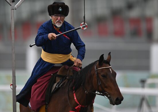 Игры БРИКС. Конный спорт. Тентпеггинг