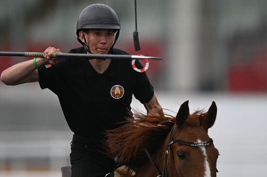 Игры БРИКС. Конный спорт. Тентпеггинг