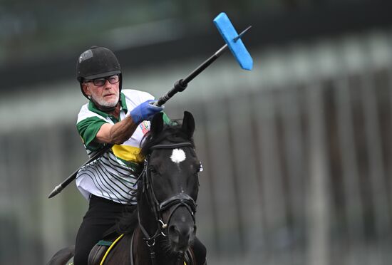 Игры БРИКС. Конный спорт. Тентпеггинг