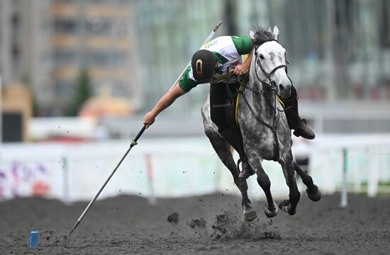 Игры БРИКС. Конный спорт. Тентпеггинг