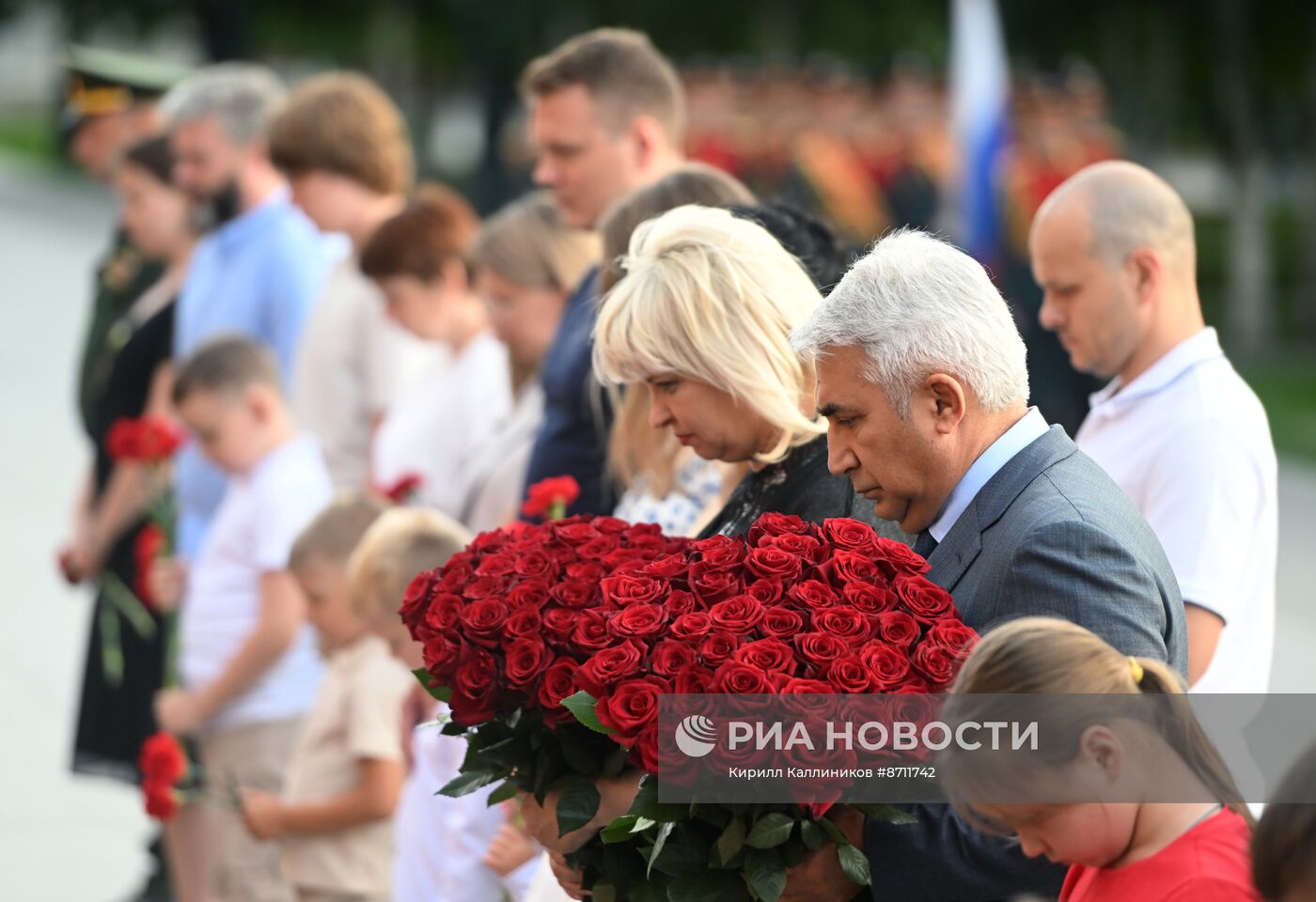 Профилактика Вечного огня в Александровском саду 