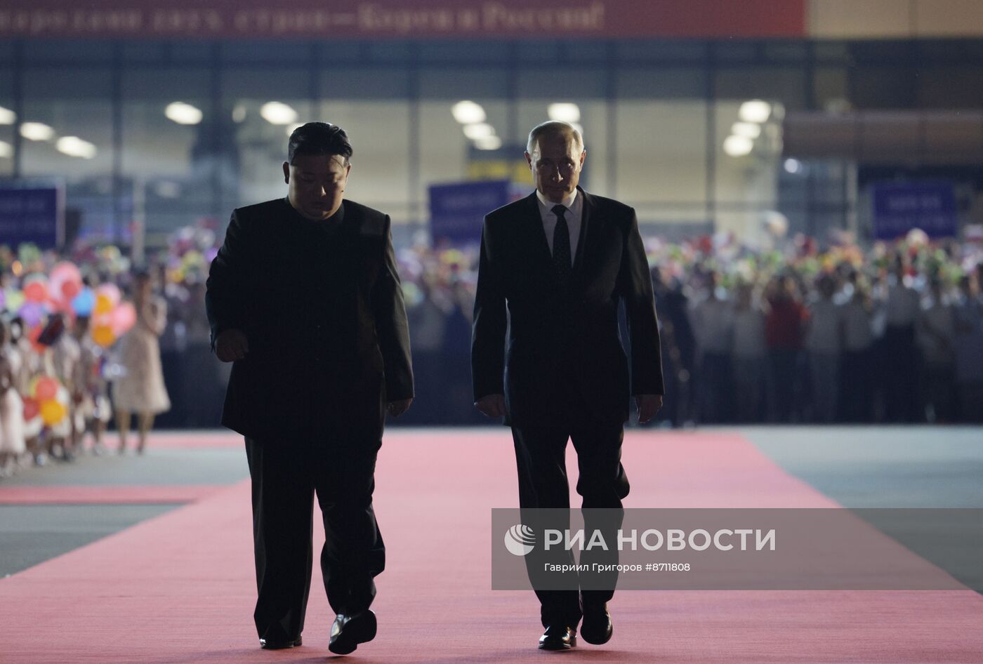 Дружественный государственный визит президента Владимира Путина в КНДР