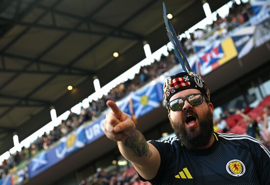 УЕФА ЕВРО-2024. Матч Шотландия - Швейцария