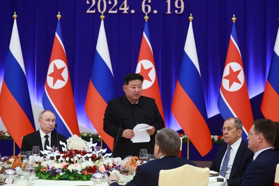 Дружественный государственный визит президента Владимира Путина в КНДР