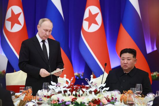 Дружественный государственный визит президента Владимира Путина в КНДР