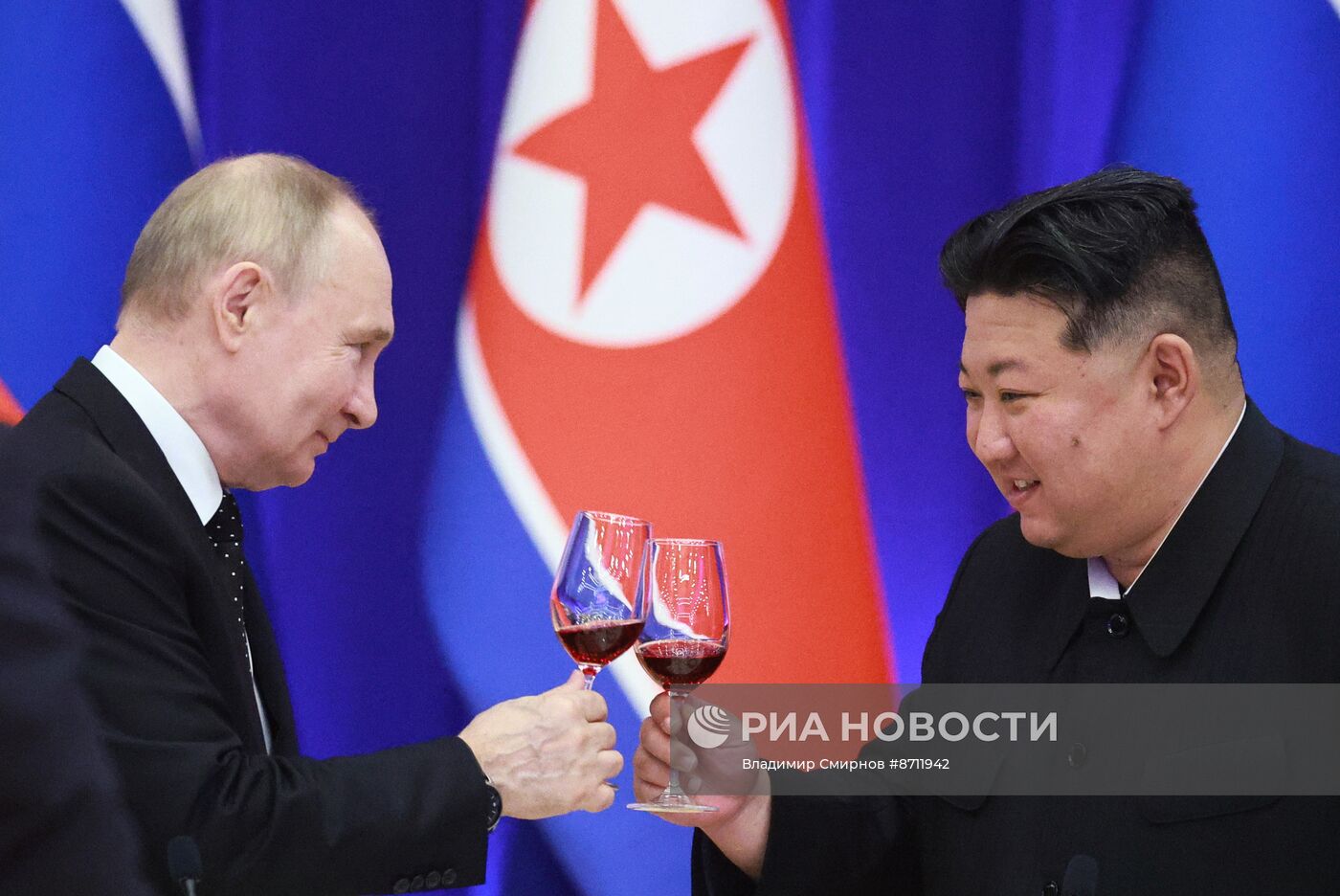 Дружественный государственный визит президента Владимира Путина в КНДР