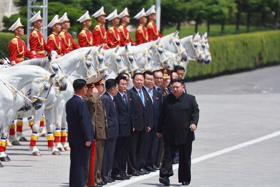 Дружественный государственный визит президента Владимира Путина в КНДР