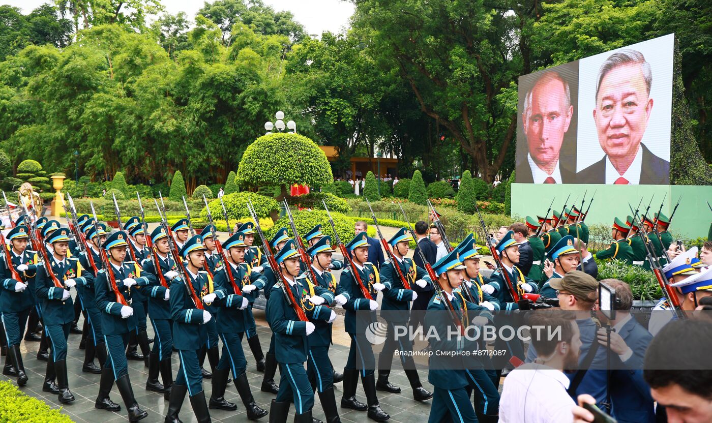 Государственный визит президента Владимира Путина во Вьетнам