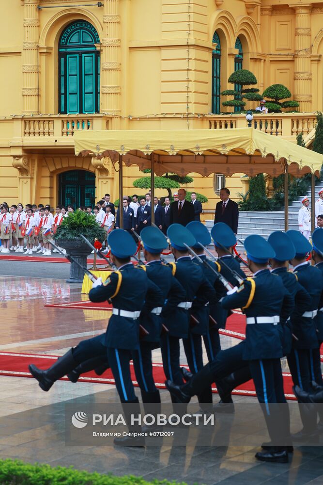 Государственный визит президента Владимира Путина во Вьетнам