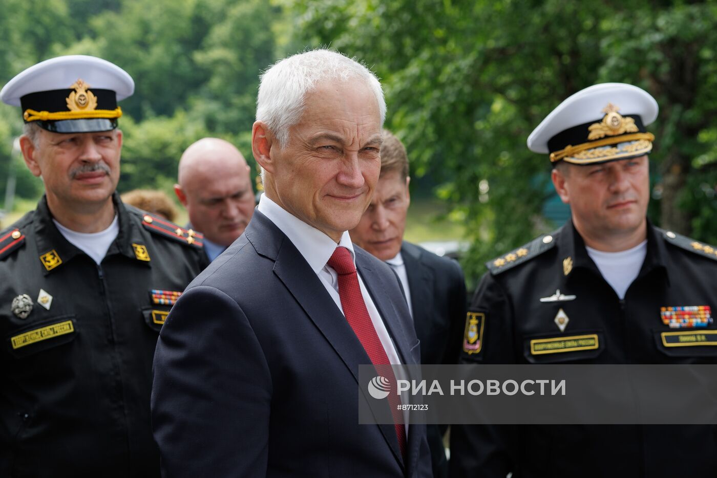 Поездка министра обороны РФ А. Белоусова в Приморье